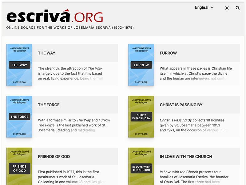 Escriváworks.org Website Thumbnail